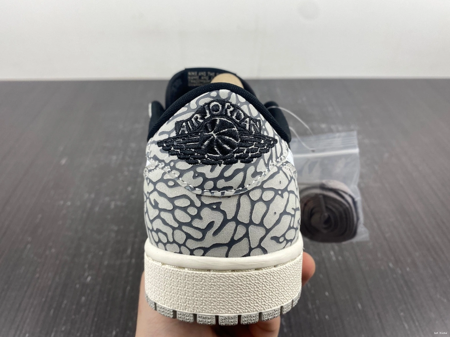 OG 1 Cement Black Jordan Retro Low CZ0790-001 - 1025